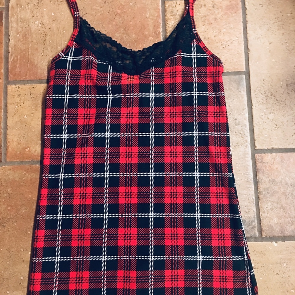 Plaid cami